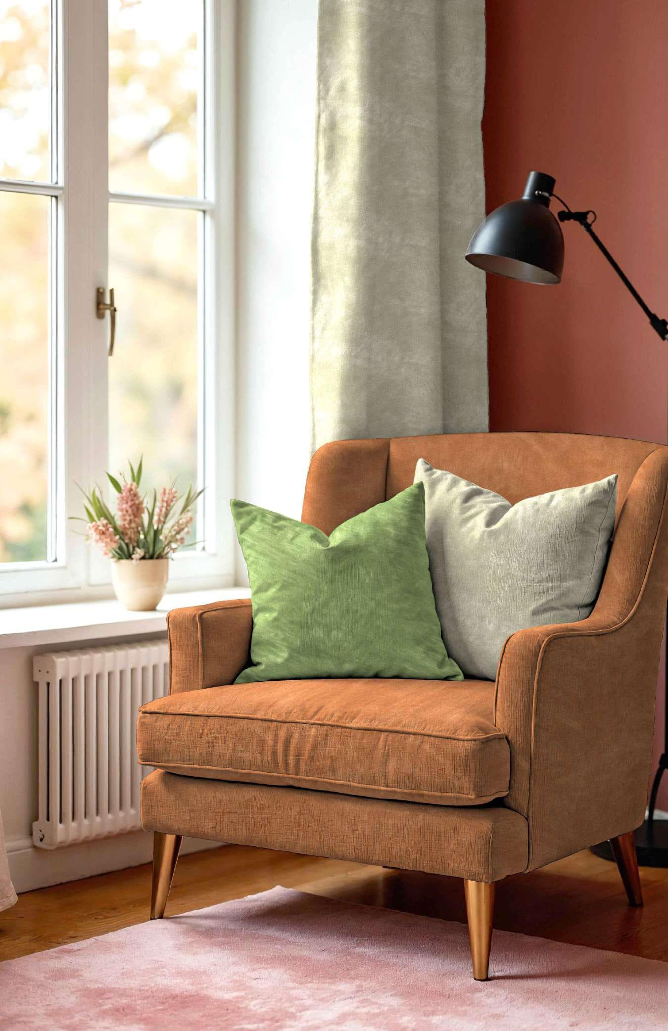 Brioni warm chair application image from the supplied catalogue
