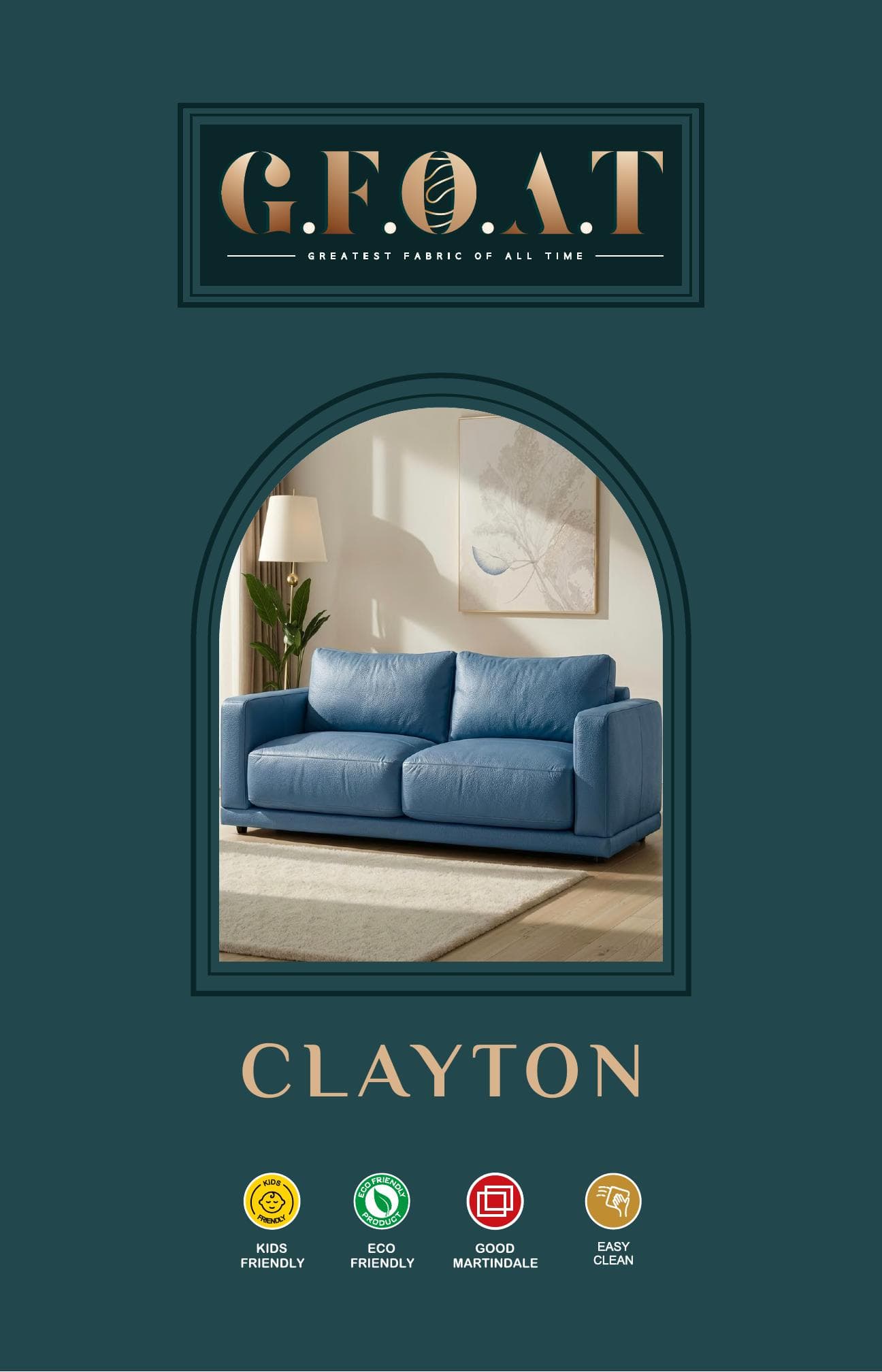 CLAYTON fabric collection