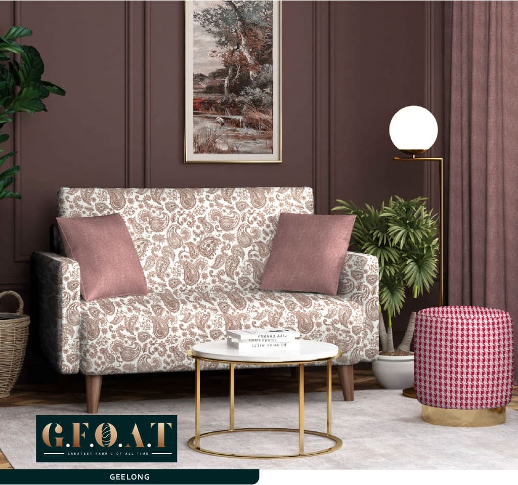 Geelong blue upholstery room