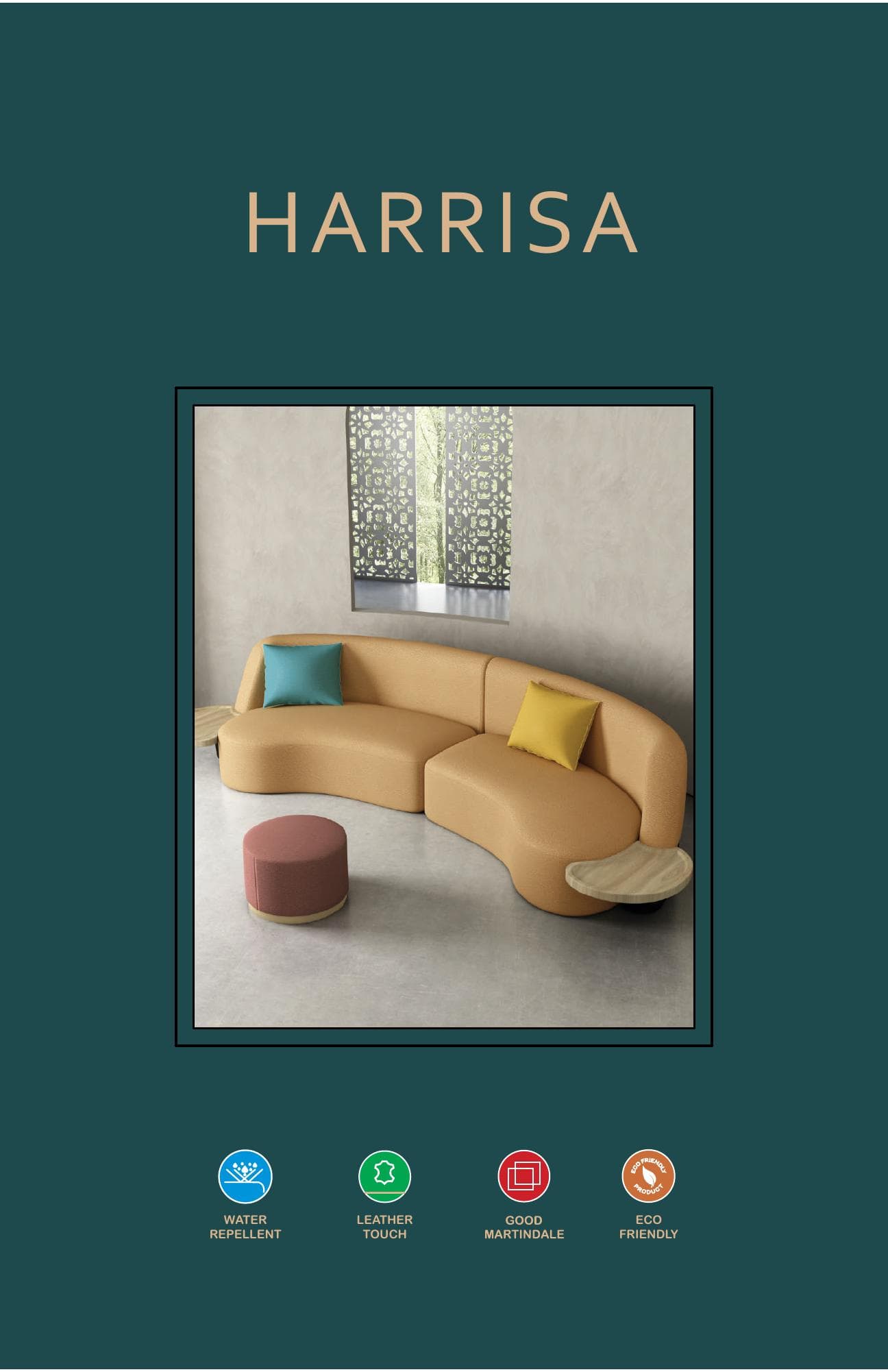HARRISA fabric collection