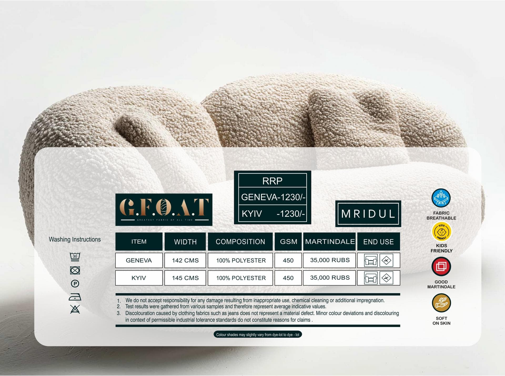MRIDUL material application scene