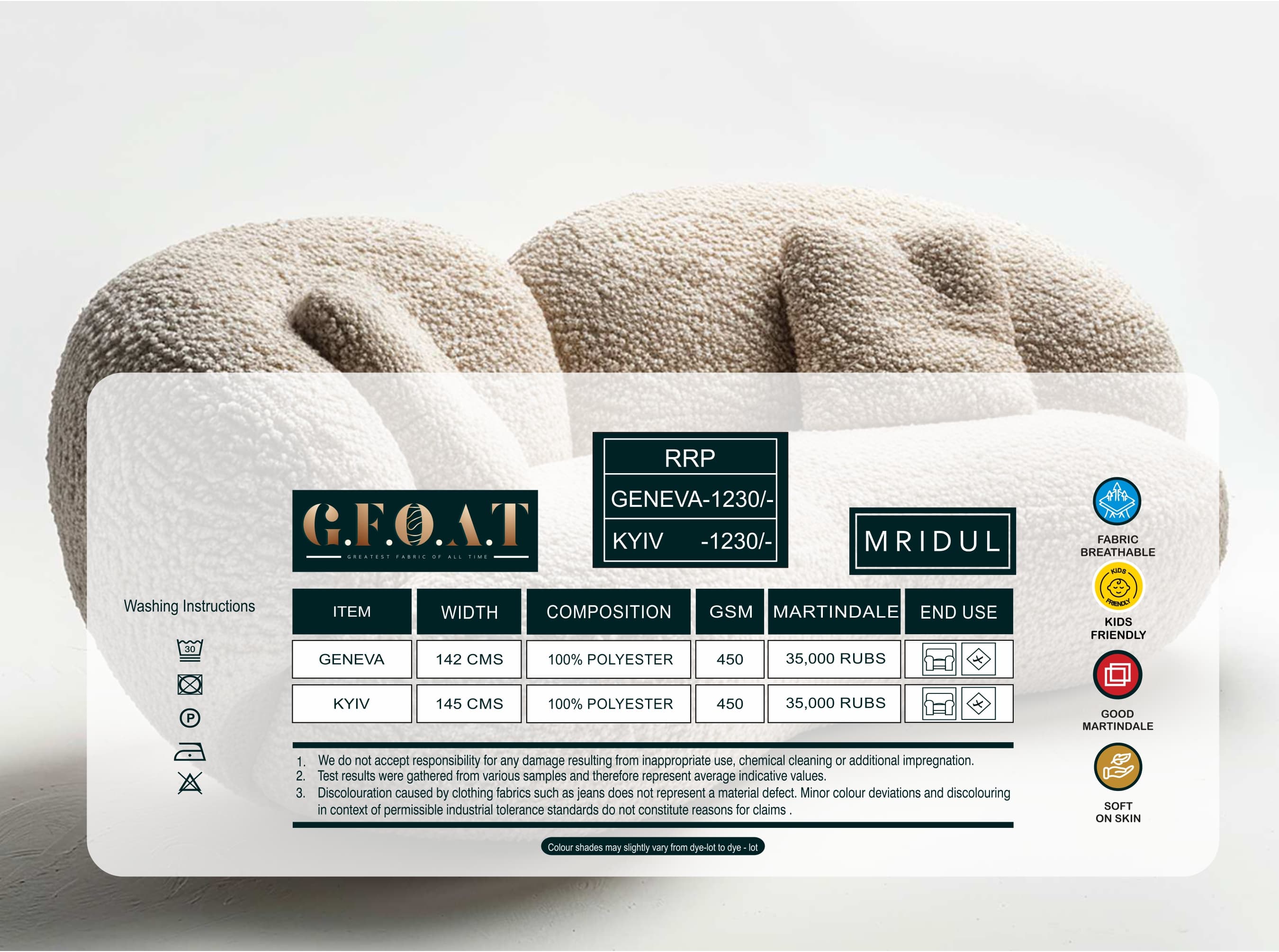 MRIDUL material application scene