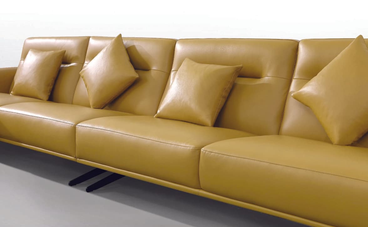 Sarang yellow sofa setting