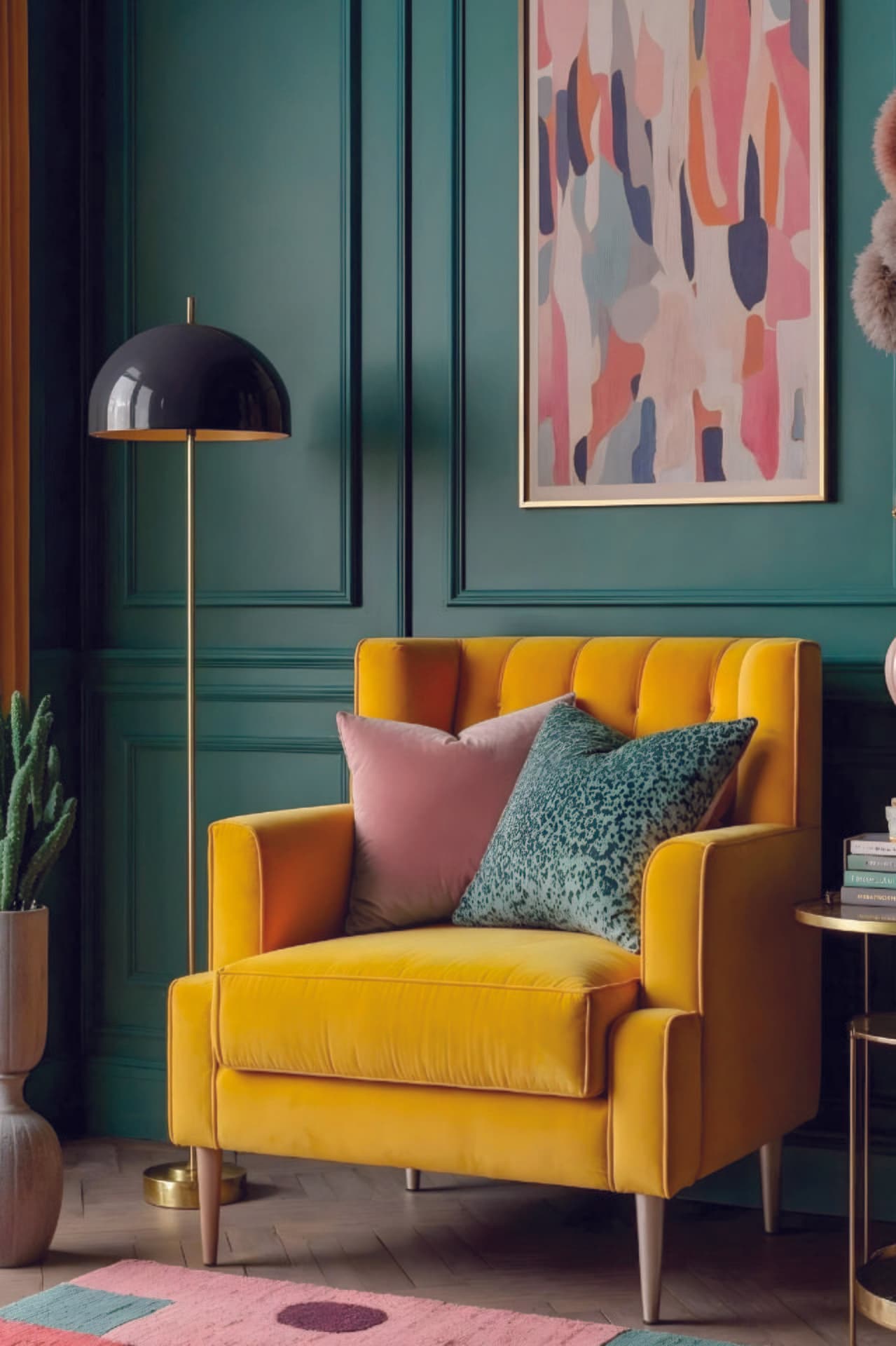 Yellow chair catalogue application