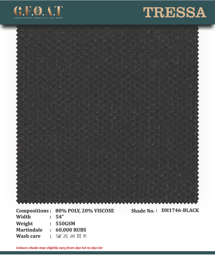 Tressa DH 1746 - BLACK fabric page