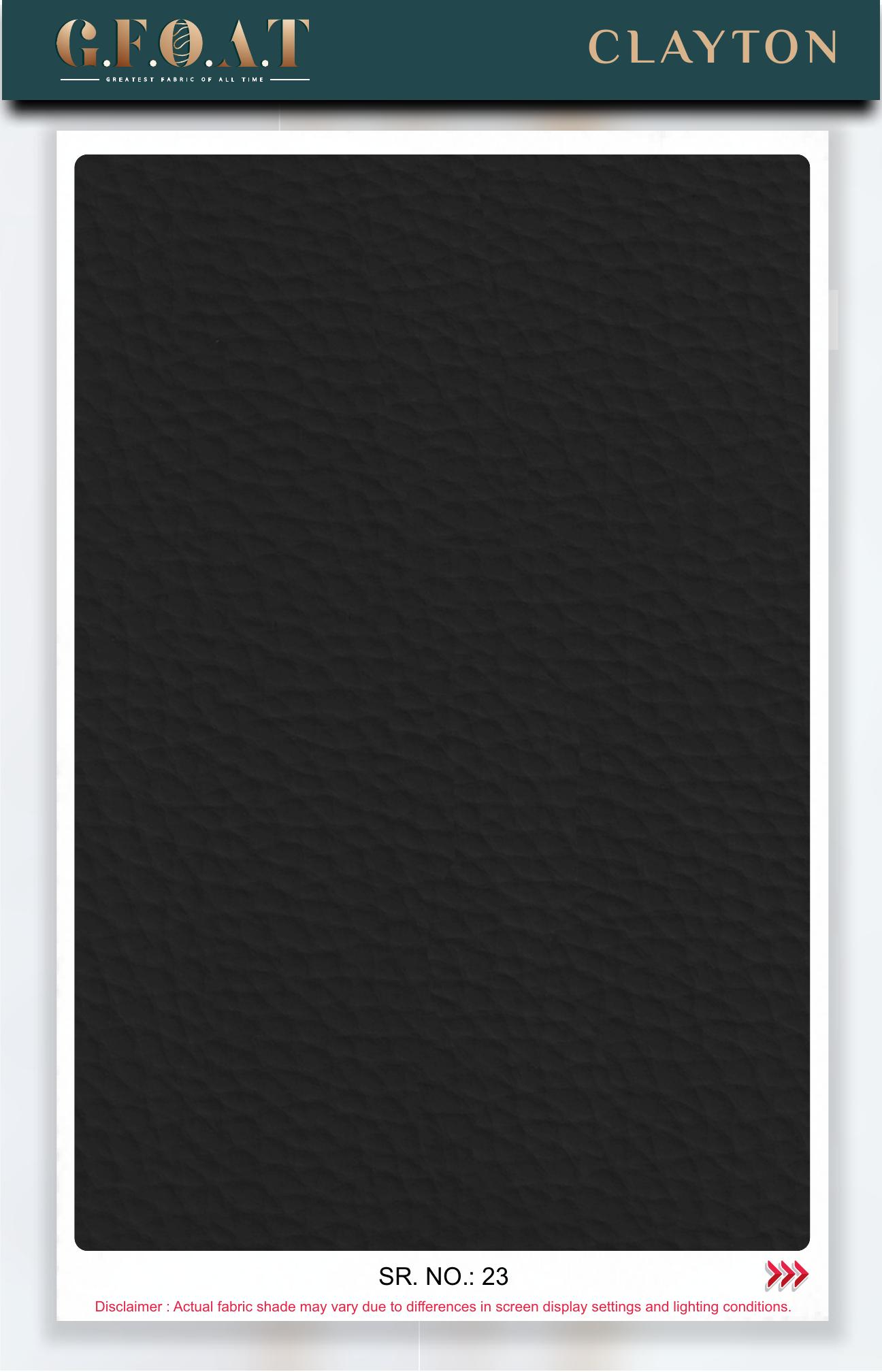 Clayton leatherette fabric board, serial 23