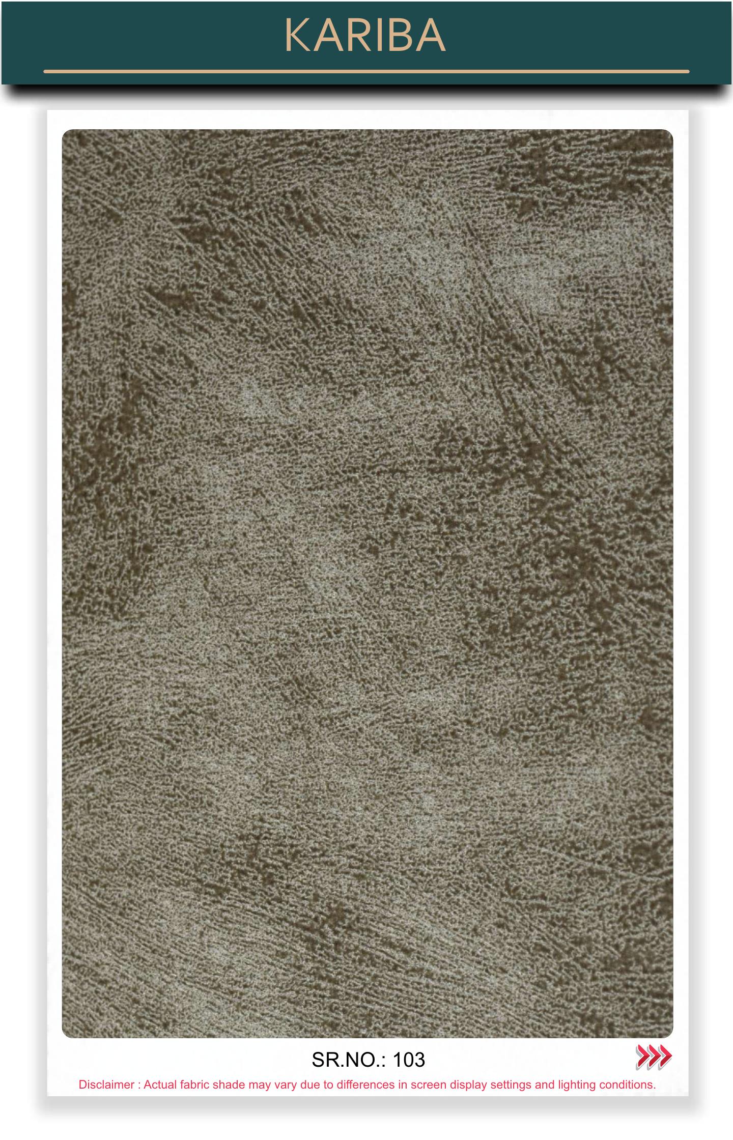 Kariba fabric board, serial 103