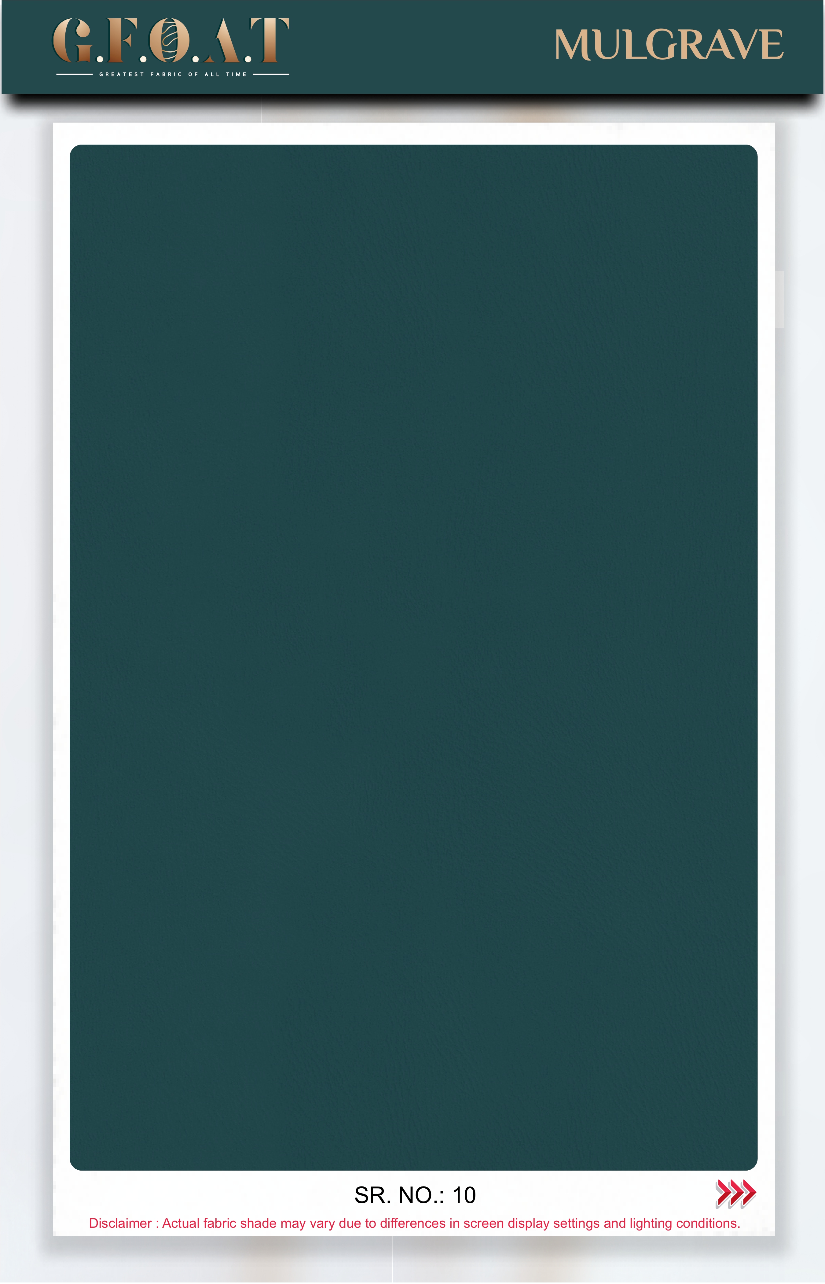 Mulgrave leatherette fabric board, serial 10
