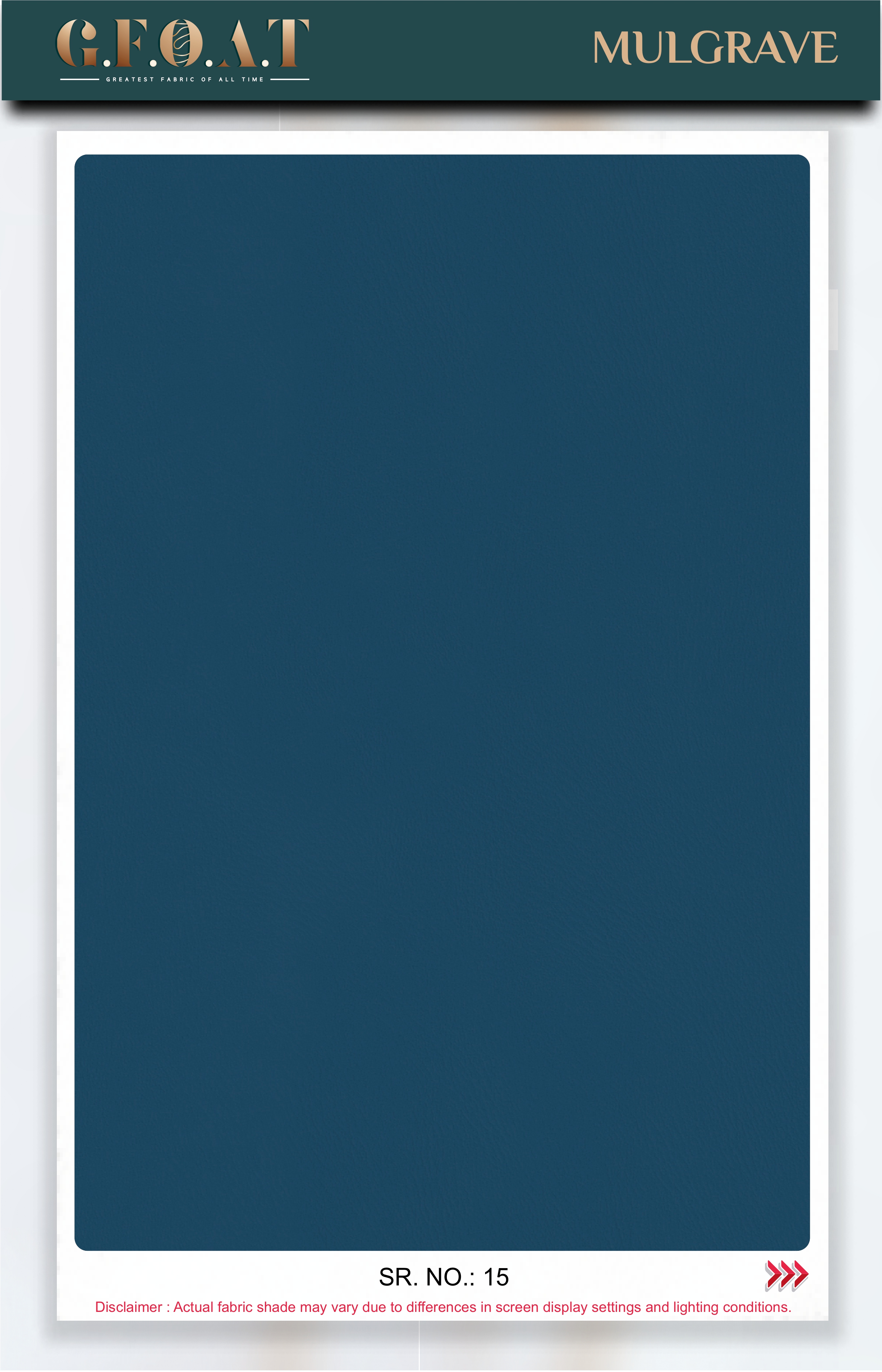 Mulgrave leatherette fabric board, serial 15