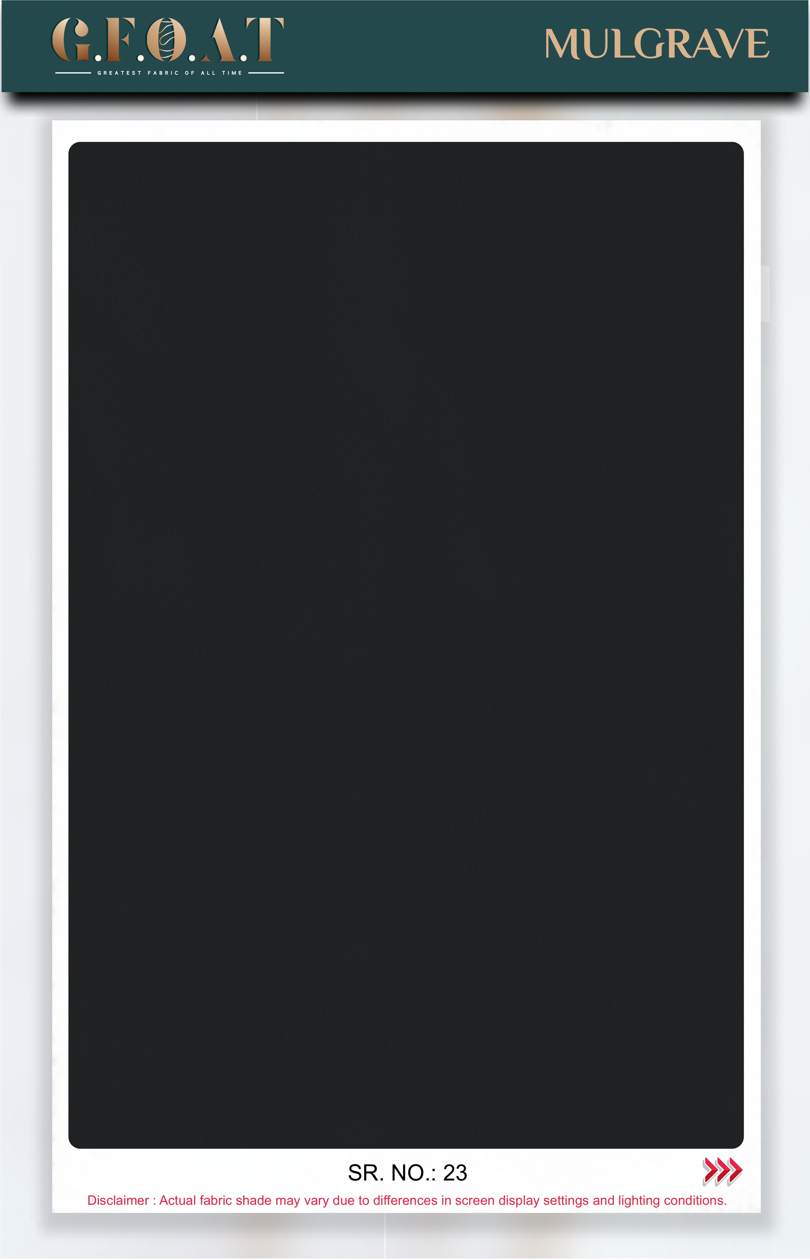Mulgrave leatherette fabric board, serial 23