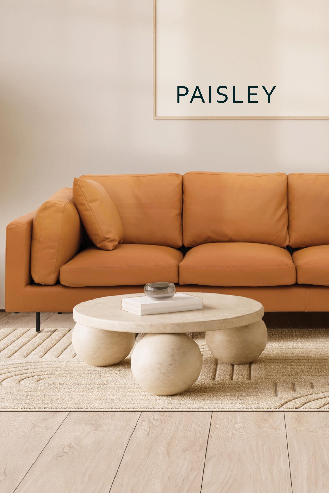 Paisley catalogue divider page
