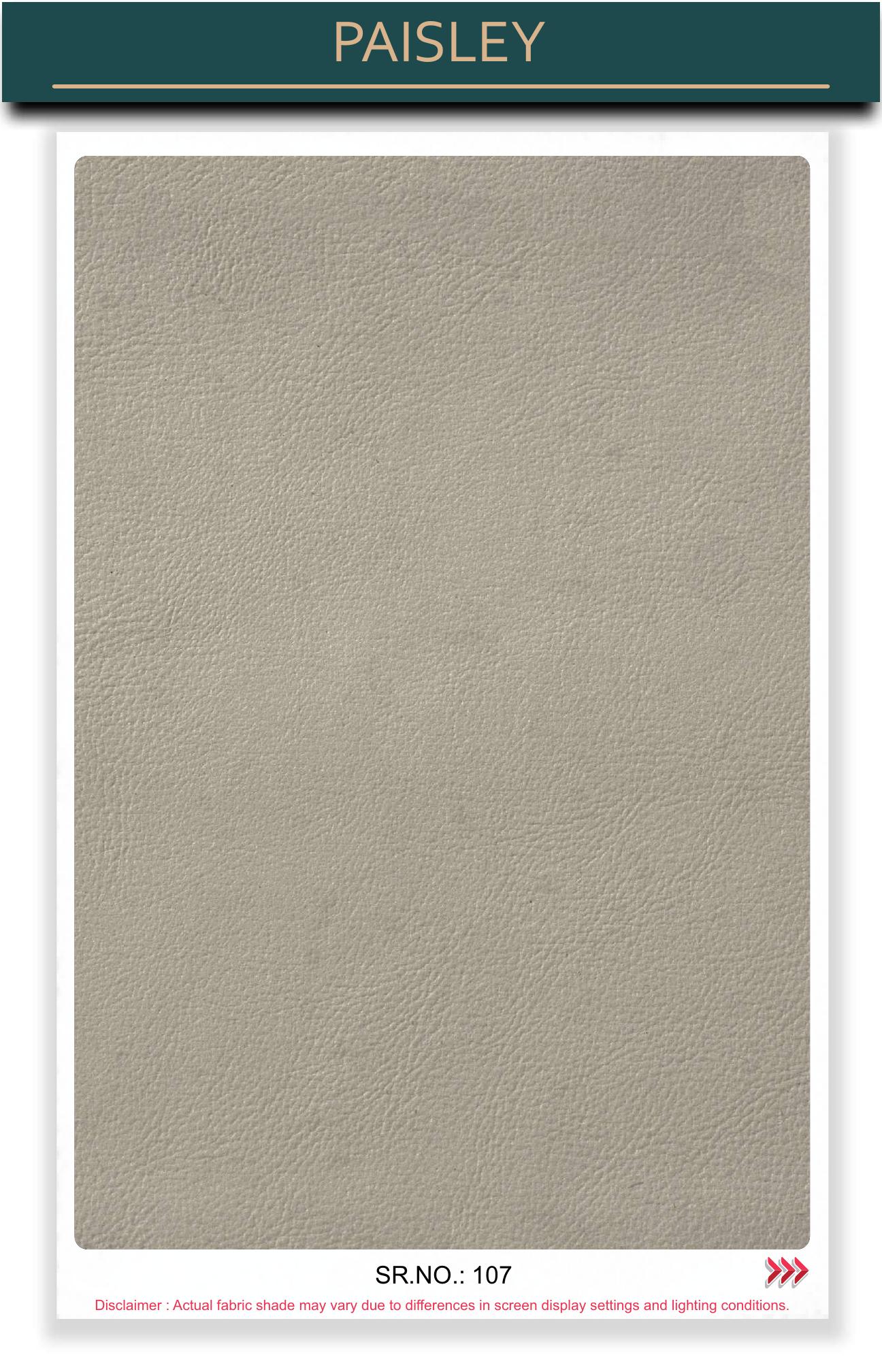 Paisley leather-touch fabric board, serial 107