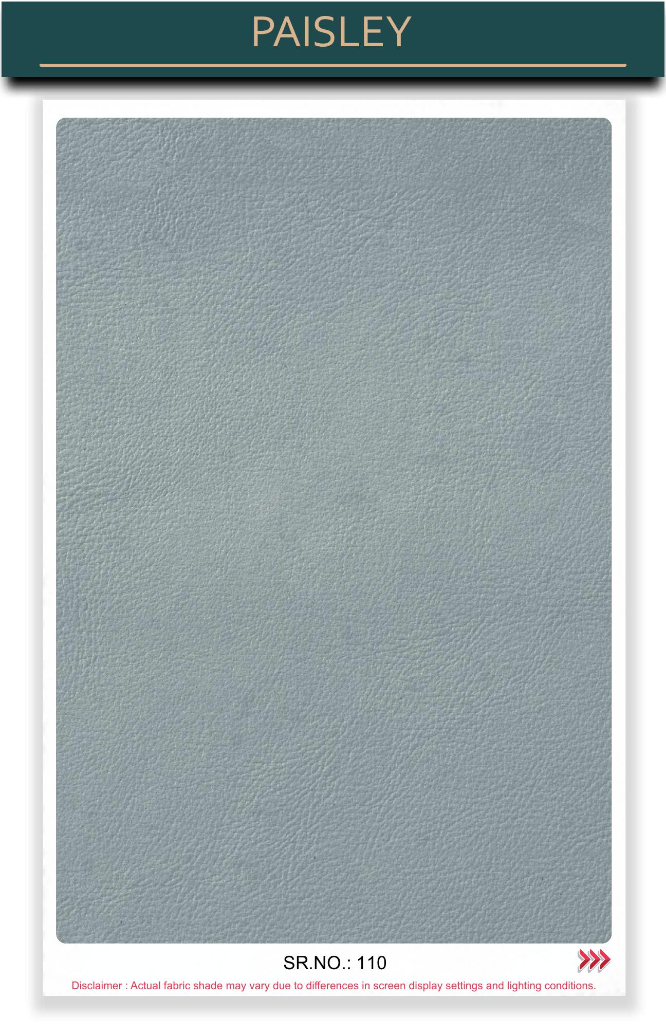 Paisley leather-touch fabric board, serial 110
