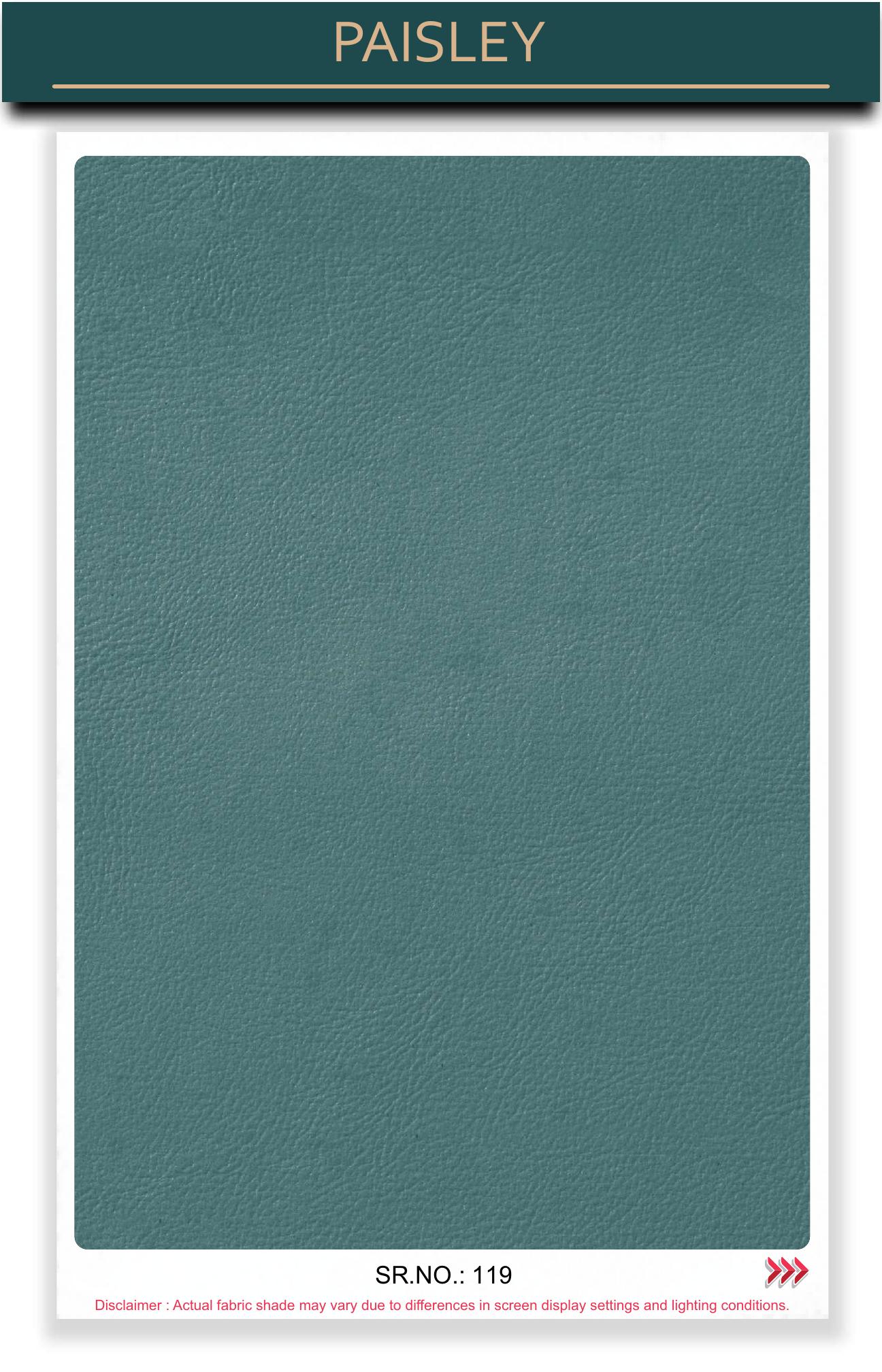 Paisley leather-touch fabric board, serial 119