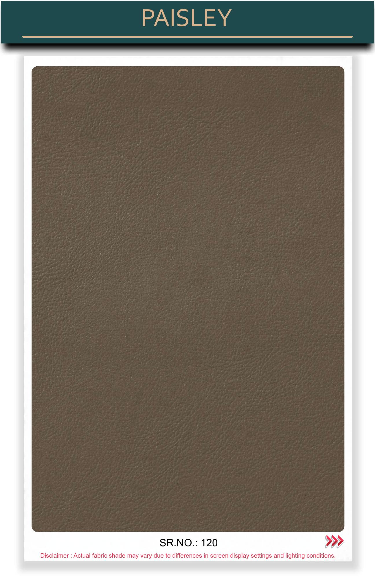 Paisley leather-touch fabric board, serial 120