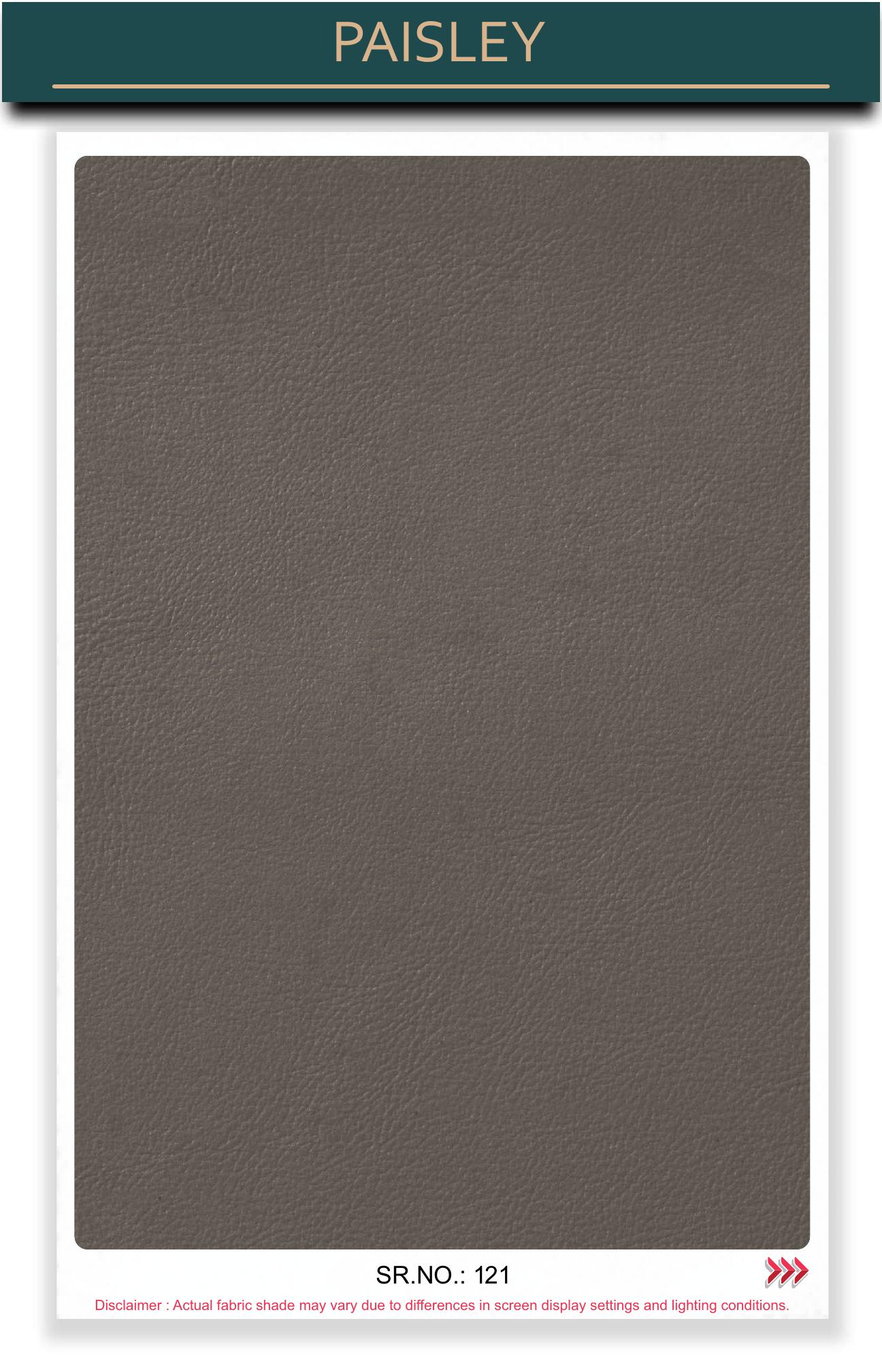 Paisley leather-touch fabric board, serial 121
